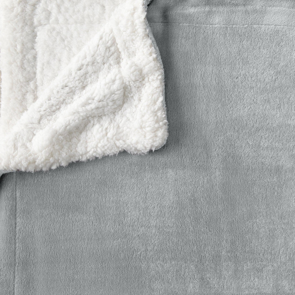 Velvet Plush Sherpa Luxury Bed Blanket - Kinsley Collection - Quarter Circle AK Boutique