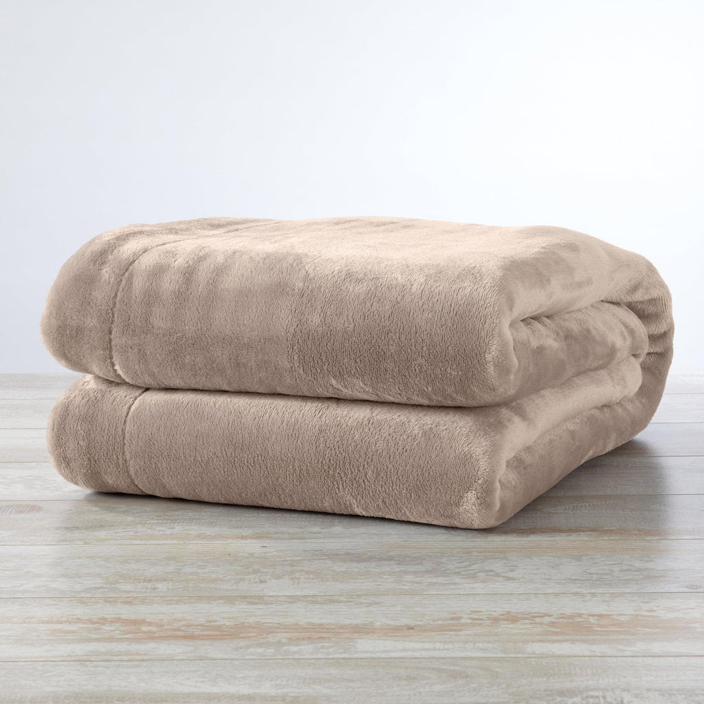 Velvet Plush Sherpa Luxury Bed Blanket - Kinsley Collection - Quarter Circle AK Boutique
