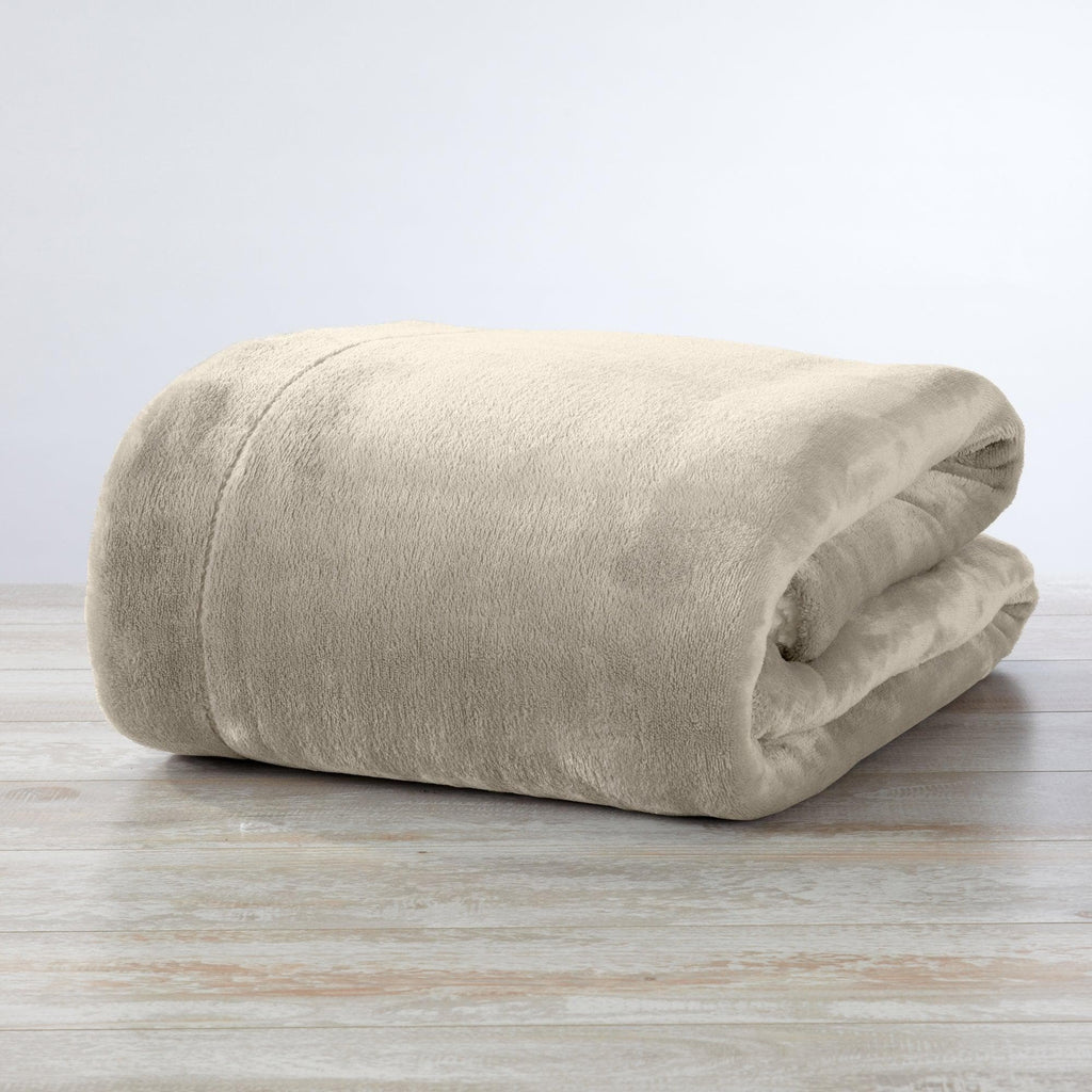 Velvet Plush Sherpa Luxury Bed Blanket - Kinsley Collection - Quarter Circle AK Boutique