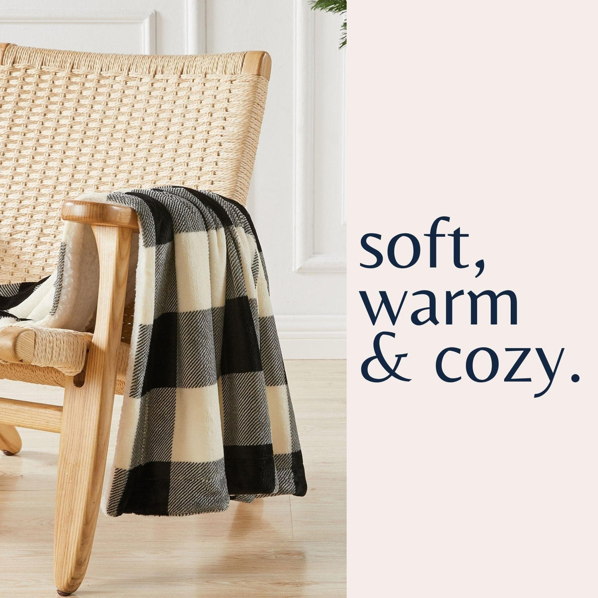 Velvet Plush Sherpa Luxury Bed Blanket - Kinsley Collection - Quarter Circle AK Boutique