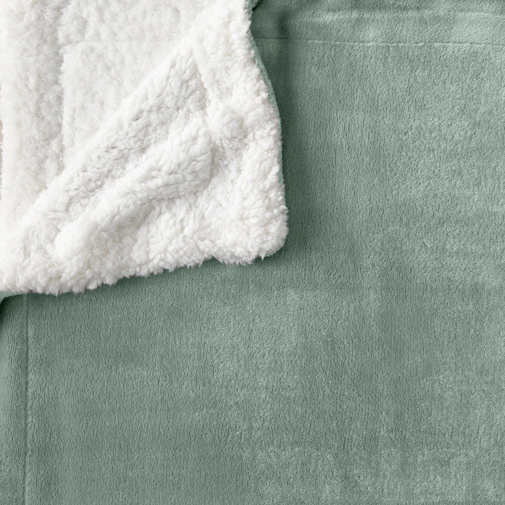 Velvet Plush Sherpa Luxury Bed Blanket - Kinsley Collection - Quarter Circle AK Boutique
