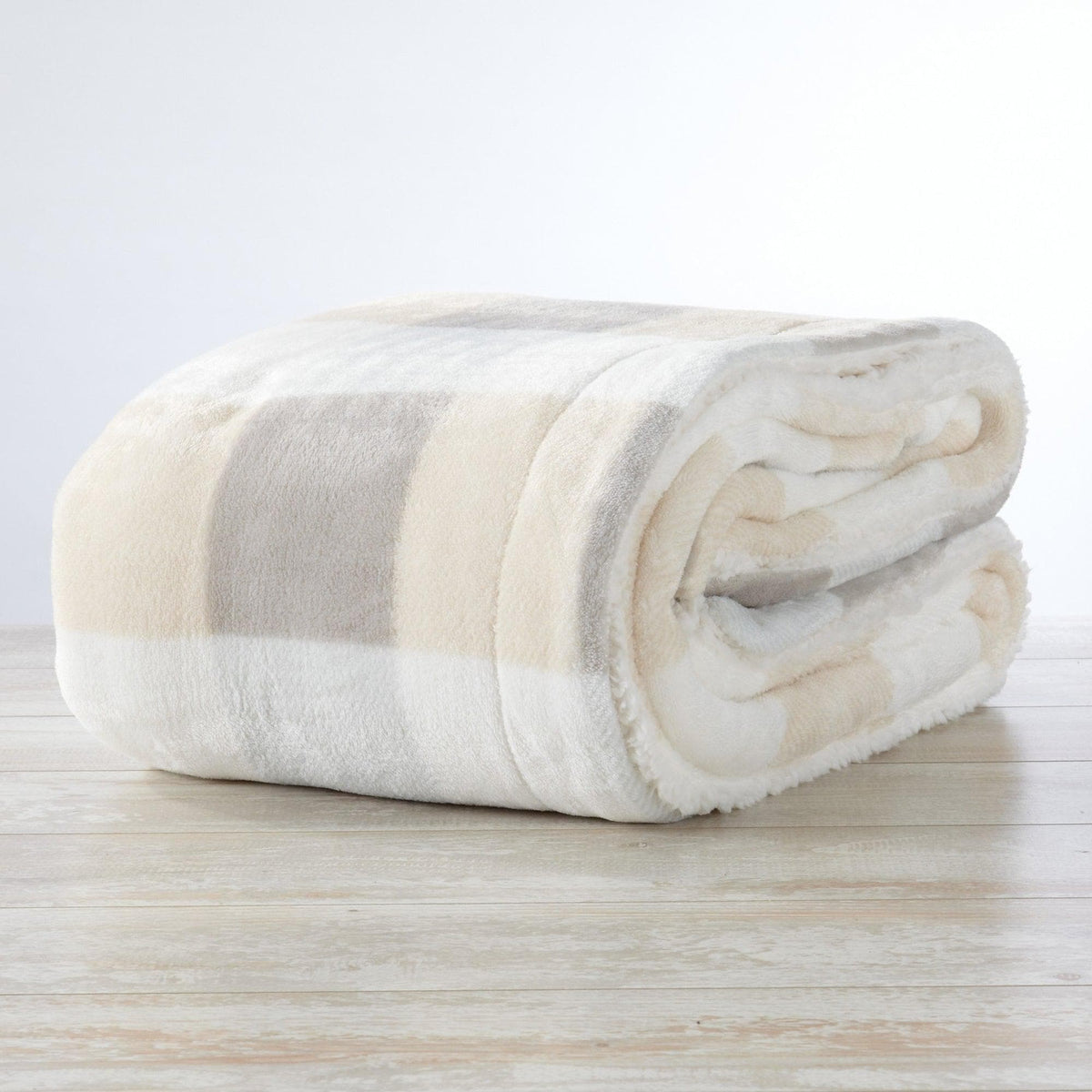 Velvet Plush Sherpa Luxury Bed Blanket - Kinsley Collection - Quarter Circle AK Boutique
