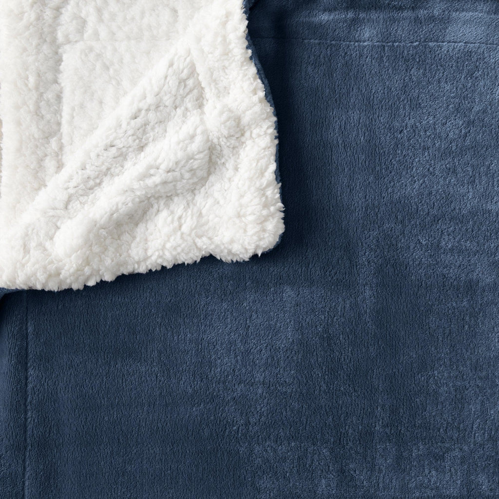 Velvet Plush Sherpa Luxury Bed Blanket - Kinsley Collection - Quarter Circle AK Boutique