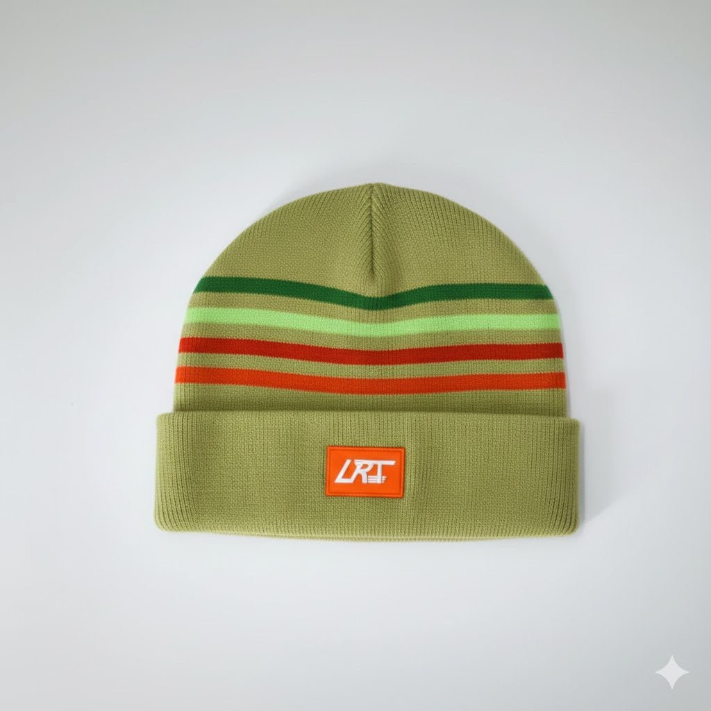 VINTAGE STRIPES BEANIE - MINT