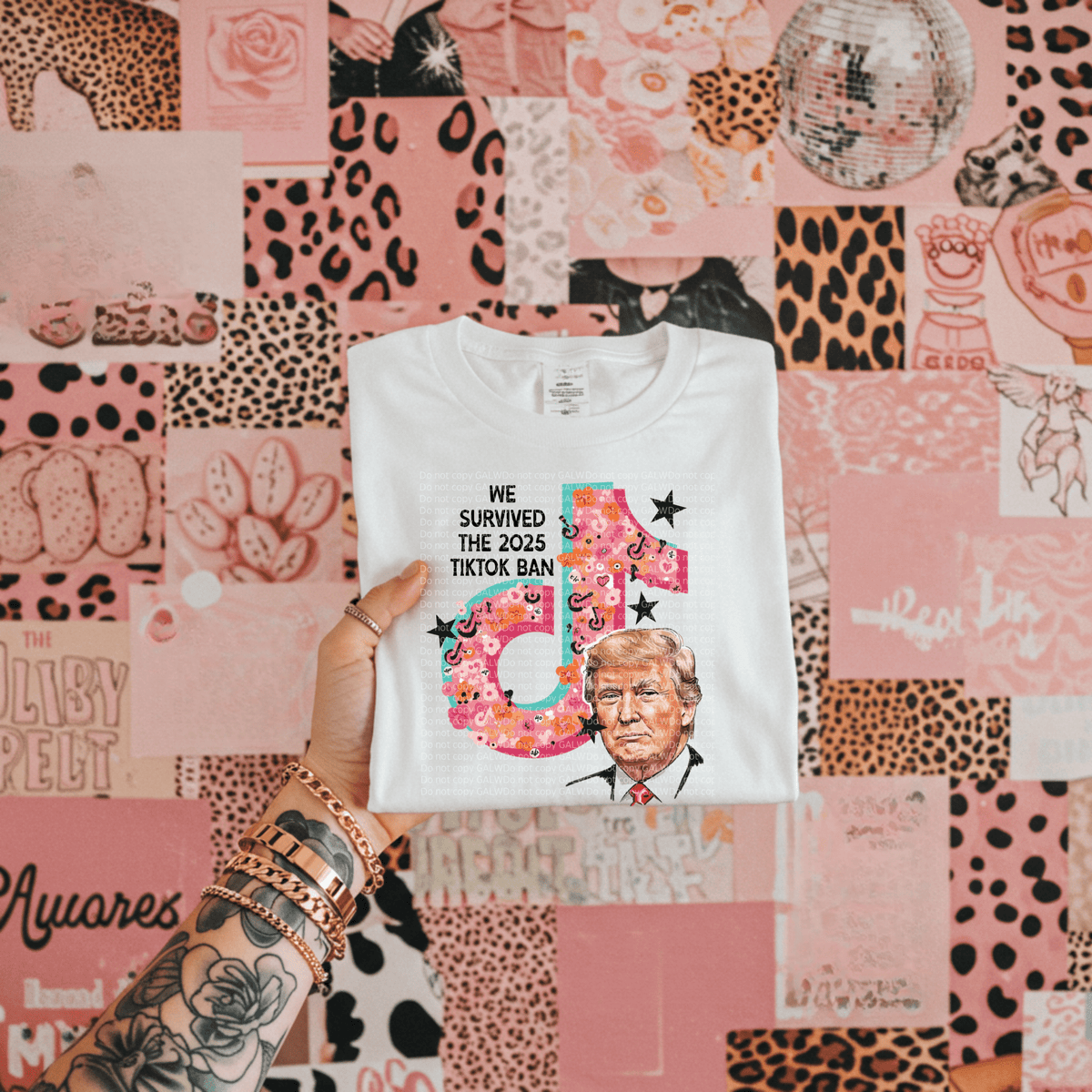 We survived the 2025 TikTok ban tee & sweatshirt - Quarter Circle AK Boutique