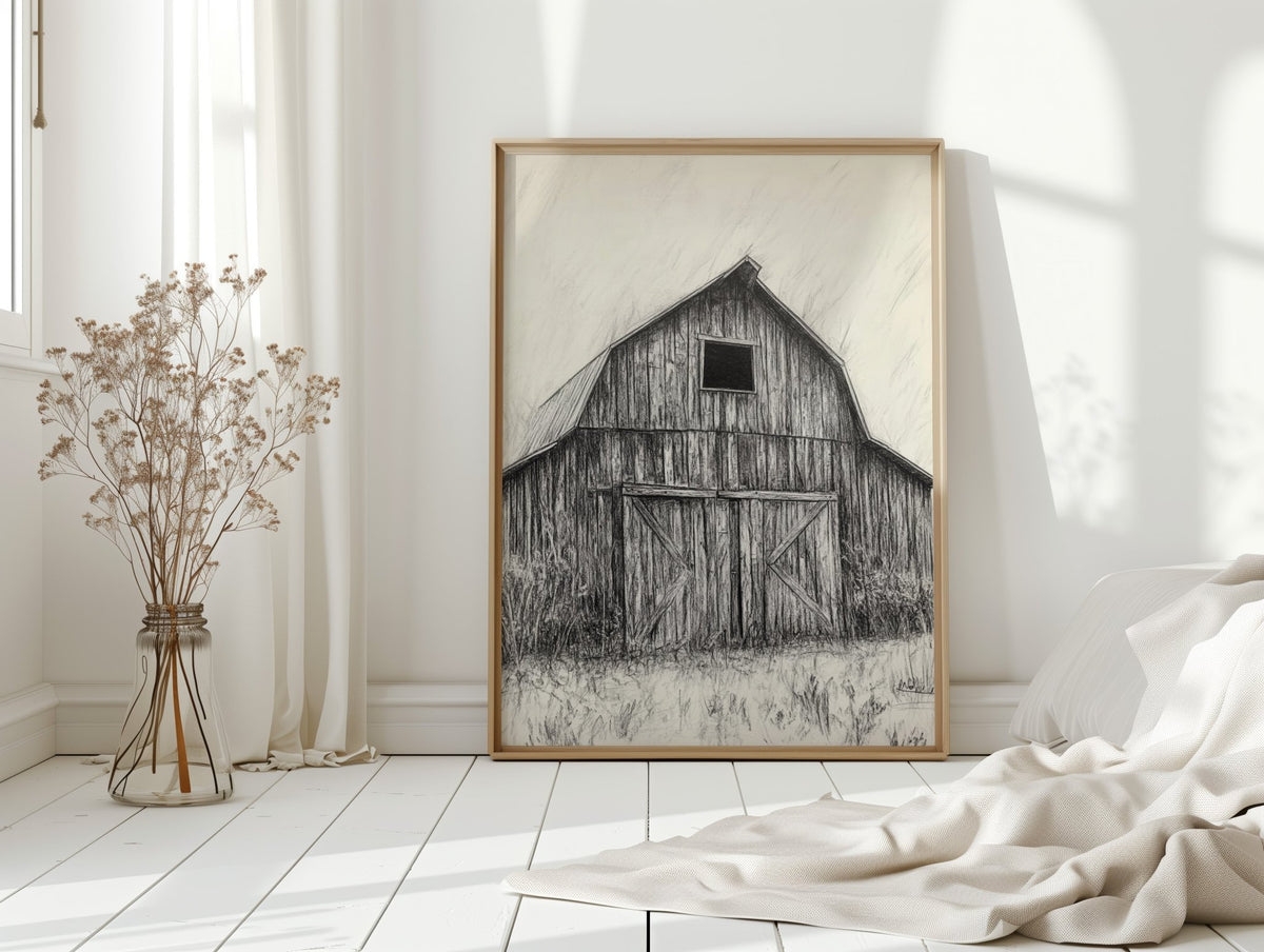 Weathered Barn - Quarter Circle AK Boutique