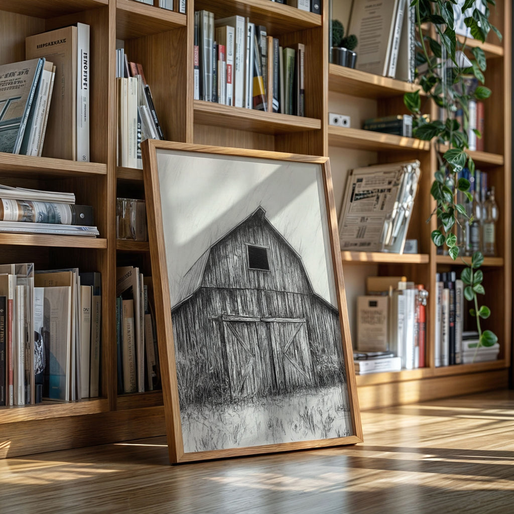 Weathered Barn - Quarter Circle AK Boutique