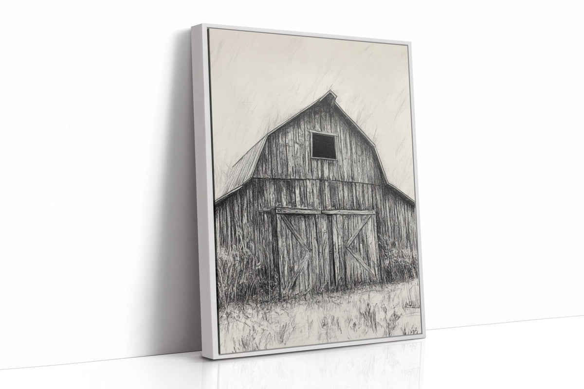 Weathered Barn - Quarter Circle AK Boutique