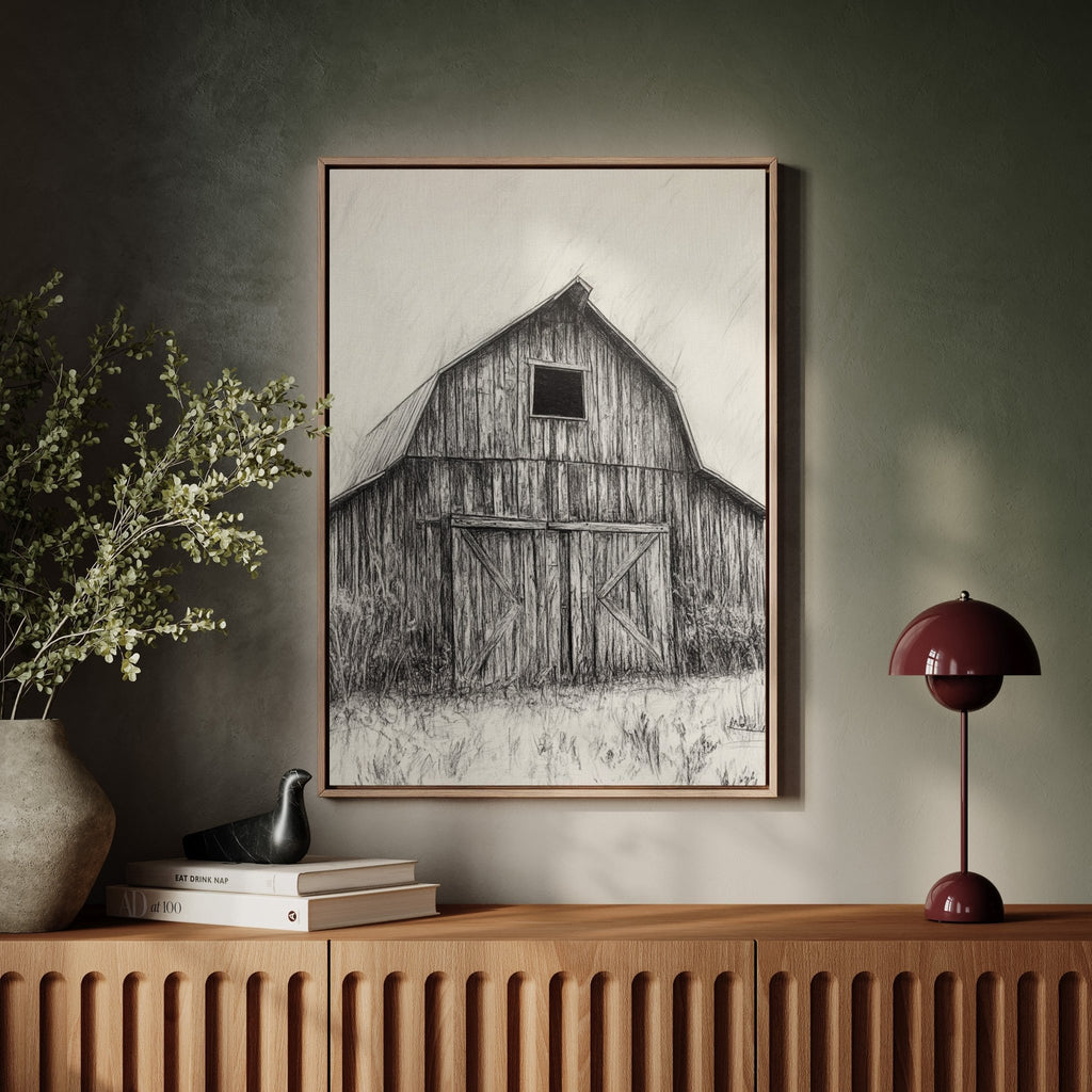 Weathered Barn - Quarter Circle AK Boutique