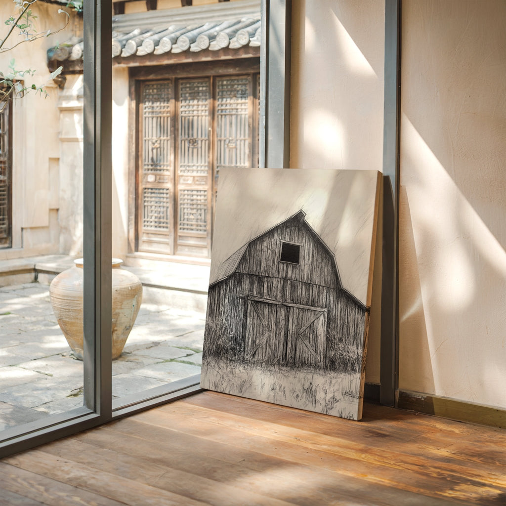 Weathered Barn - Quarter Circle AK Boutique