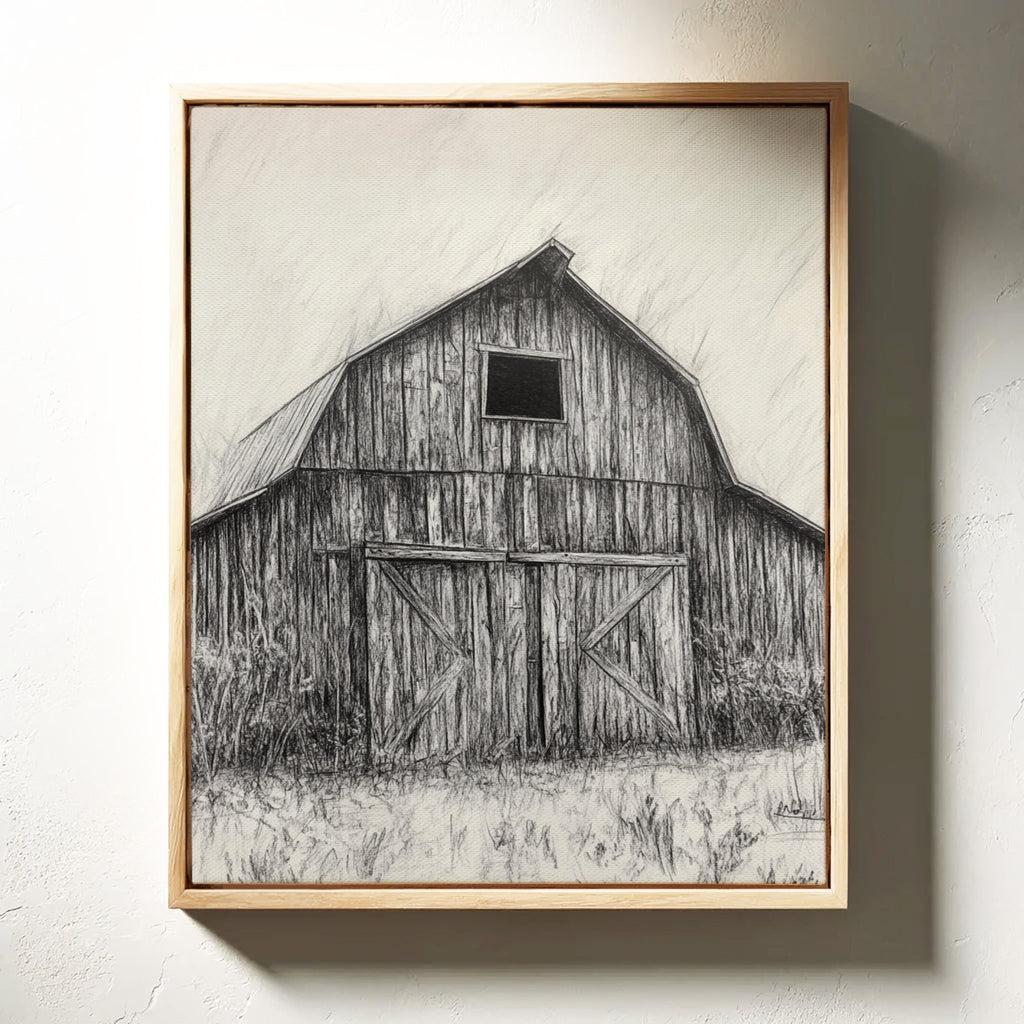 Weathered Barn - Quarter Circle AK Boutique