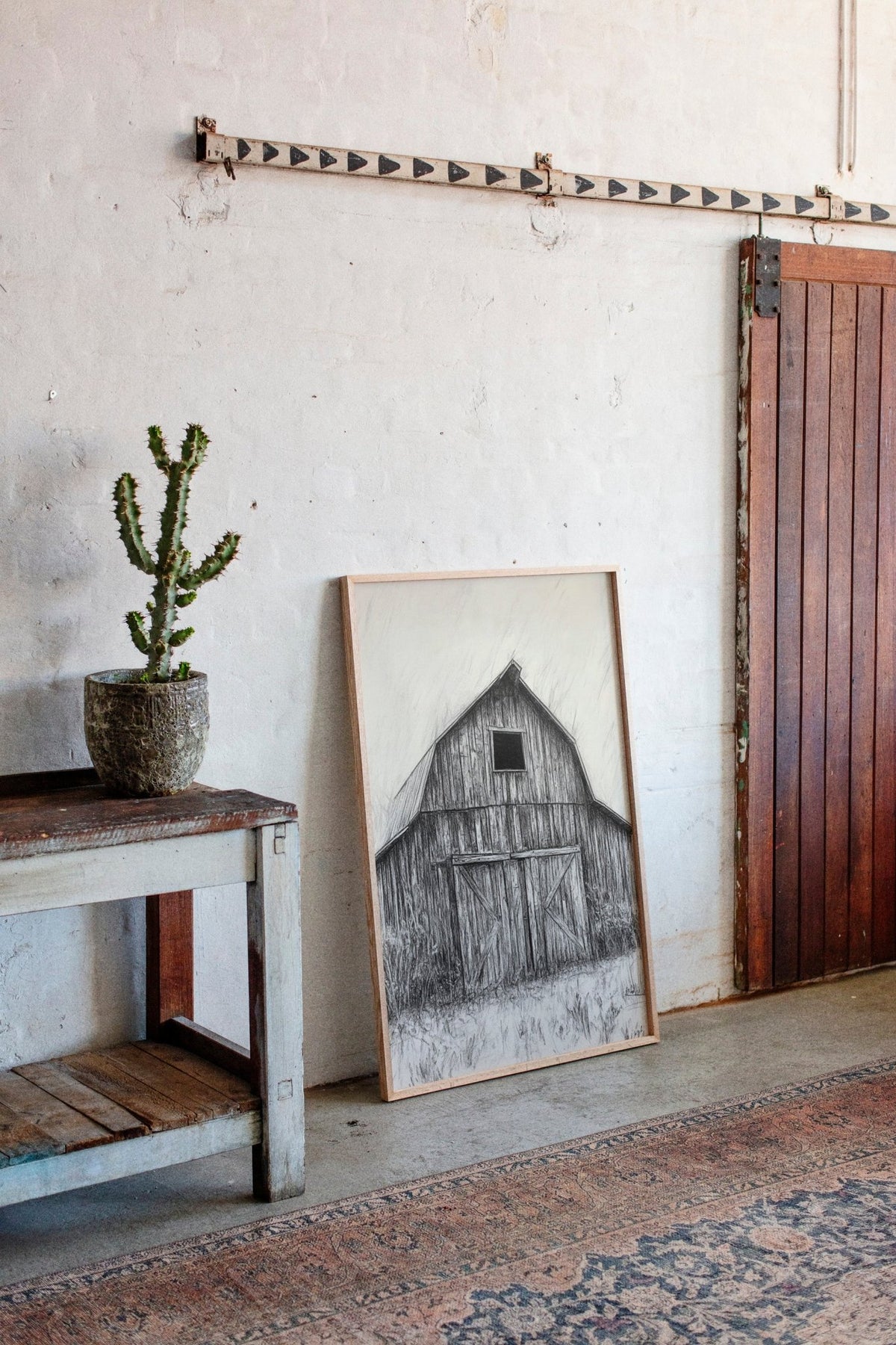 Weathered Barn - Quarter Circle AK Boutique