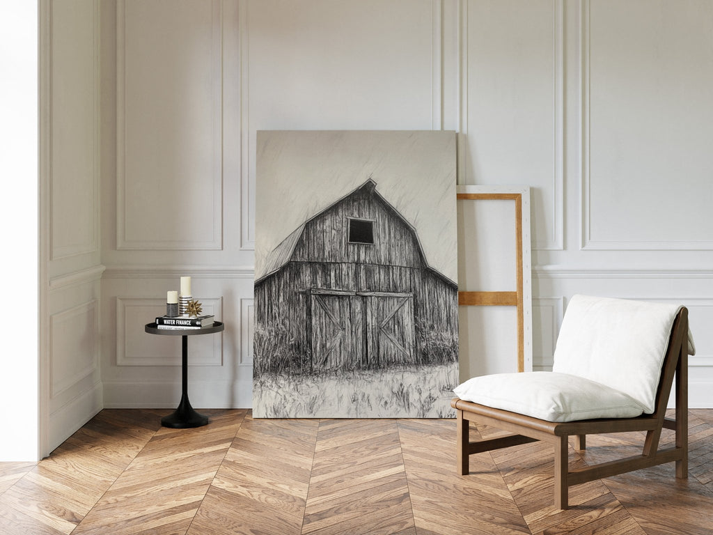 Weathered Barn - Quarter Circle AK Boutique