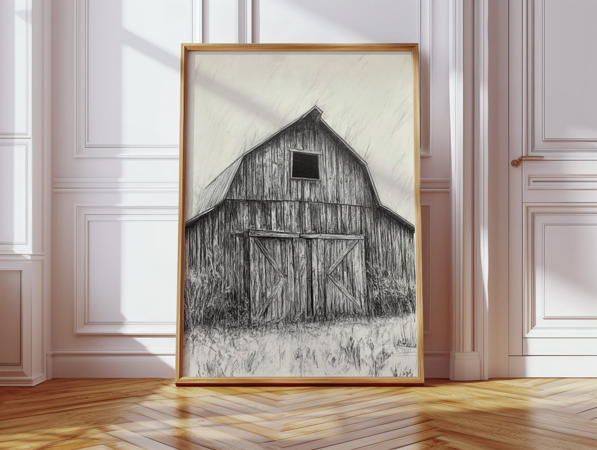 Weathered Barn - Quarter Circle AK Boutique