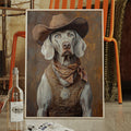 Weimaraner Desert Deputy - Quarter Circle AK Boutique