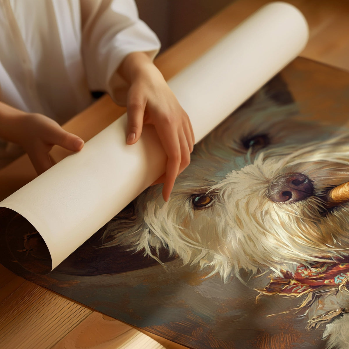 West Highland White Terrier Gunslinger - Quarter Circle AK Boutique