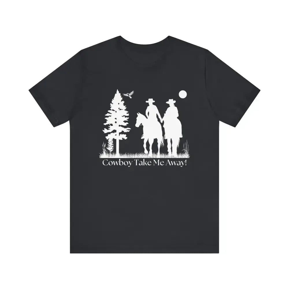 Western T-Shirt, Couples Tee, Country Style Horse Lover Shirt