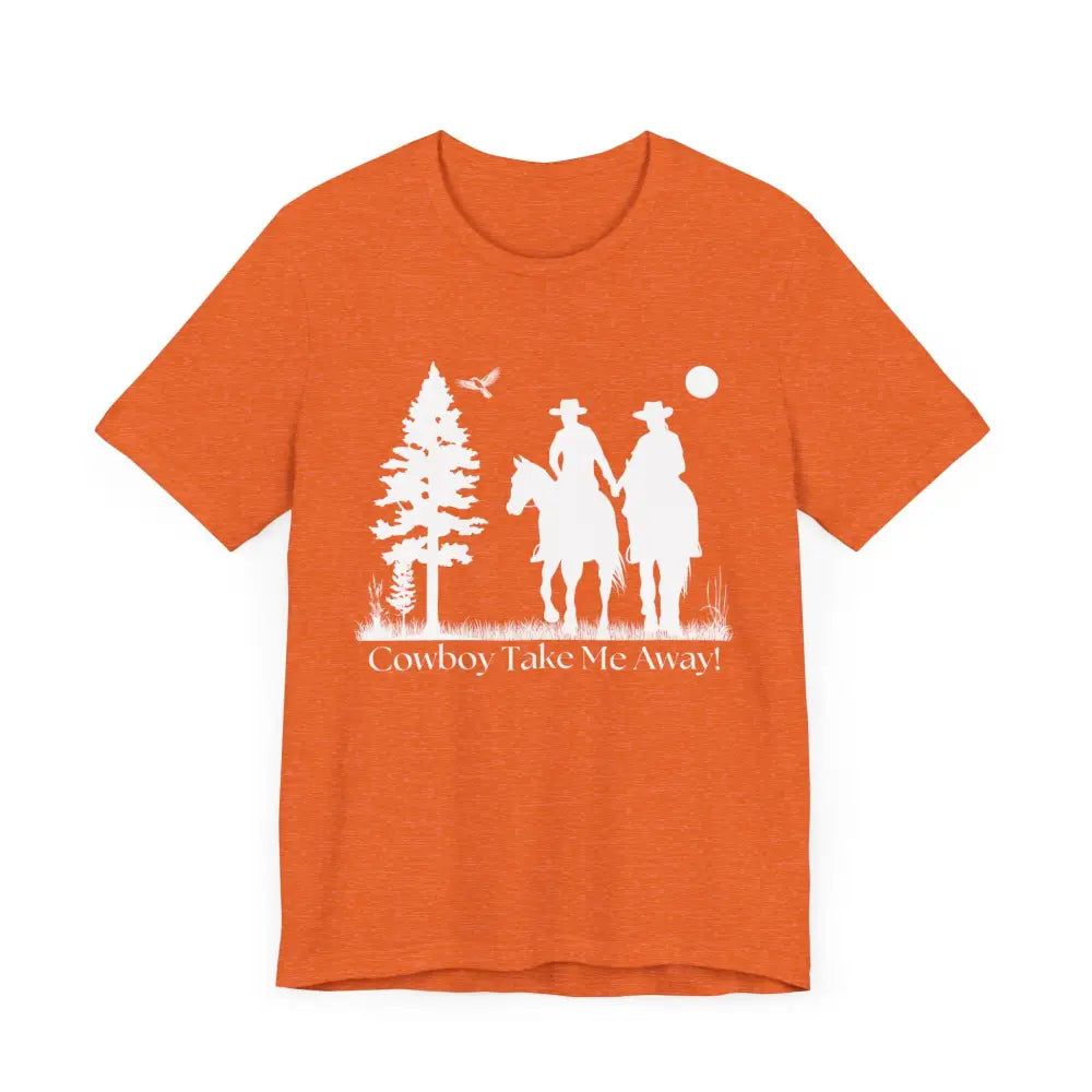 Western T-Shirt, Couples Tee, Country Style Horse Lover Shirt