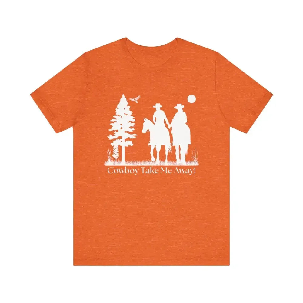 Western T-Shirt, Couples Tee, Country Style Horse Lover Shirt