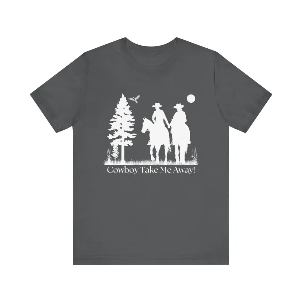Western T-Shirt, Couples Tee, Country Style Horse Lover Shirt