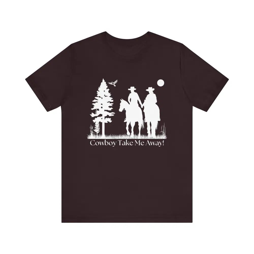 Western T-Shirt, Couples Tee, Country Style Horse Lover Shirt