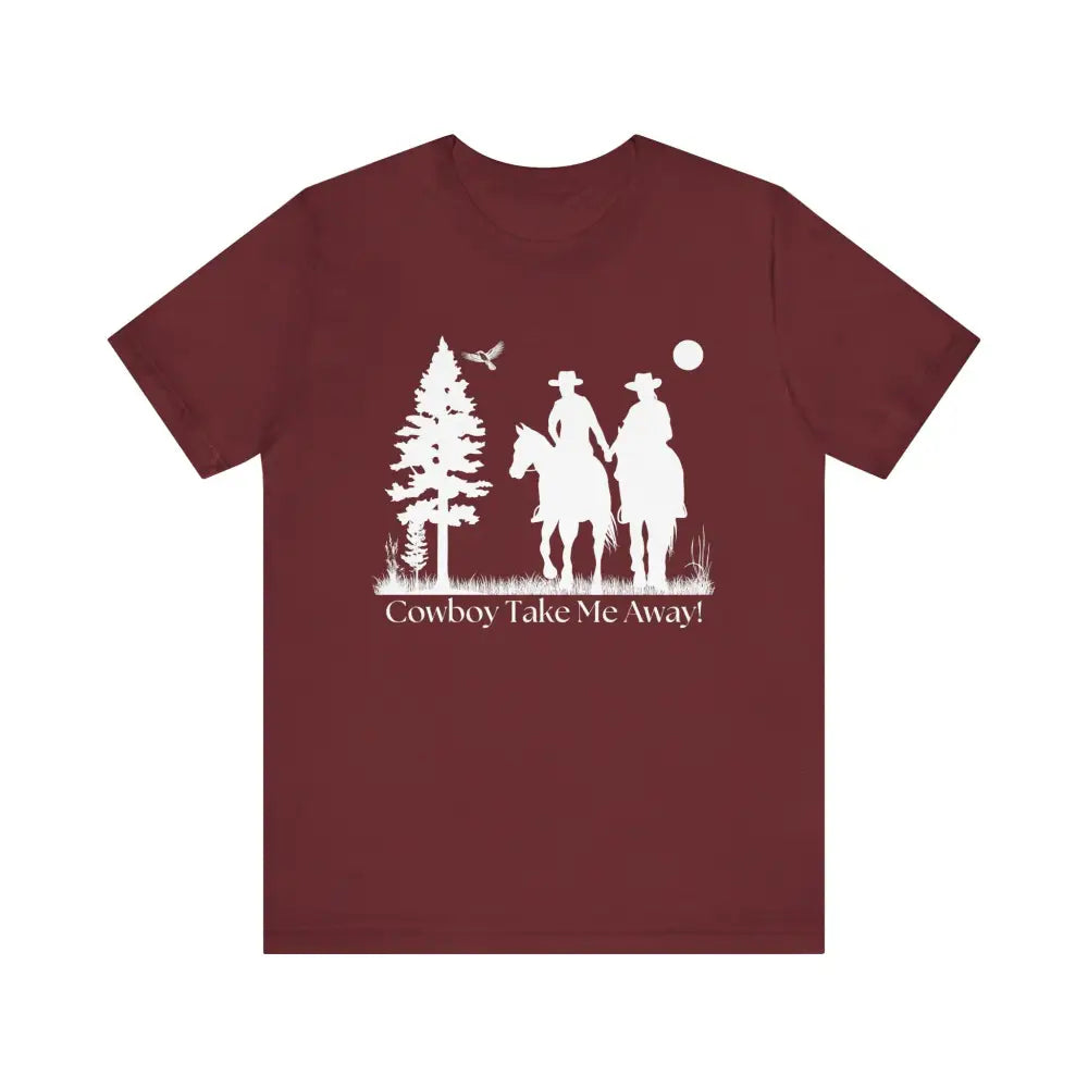 Western T-Shirt, Couples Tee, Country Style Horse Lover Shirt