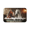Whimsical Horse Bathmat, Farmhouse Bathroom Decor