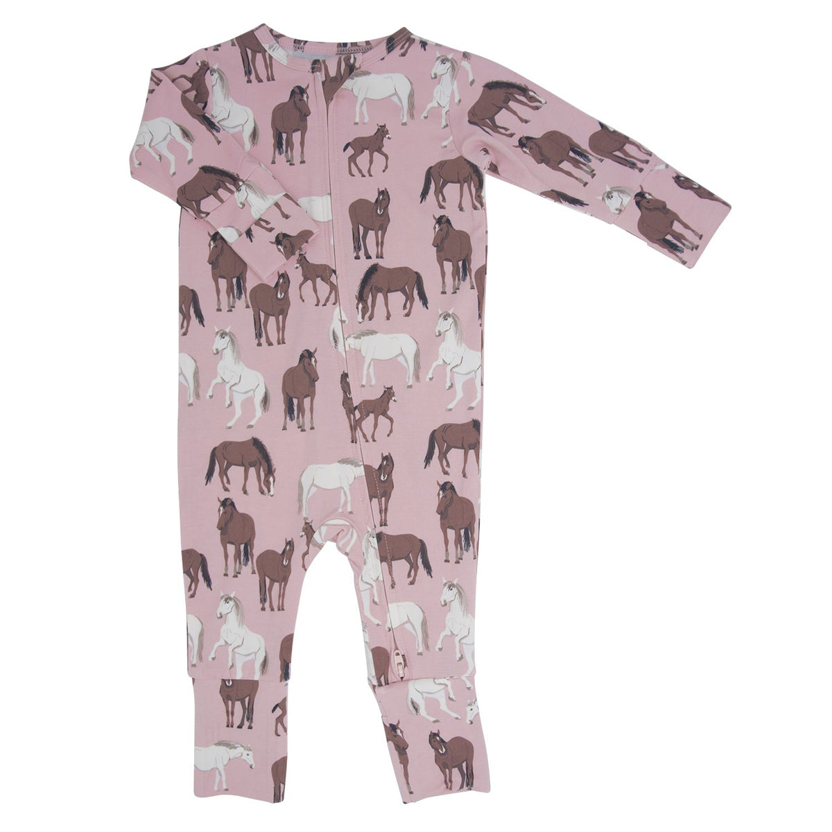 Wild Horses Convertible Romper - Quarter Circle AK Boutique