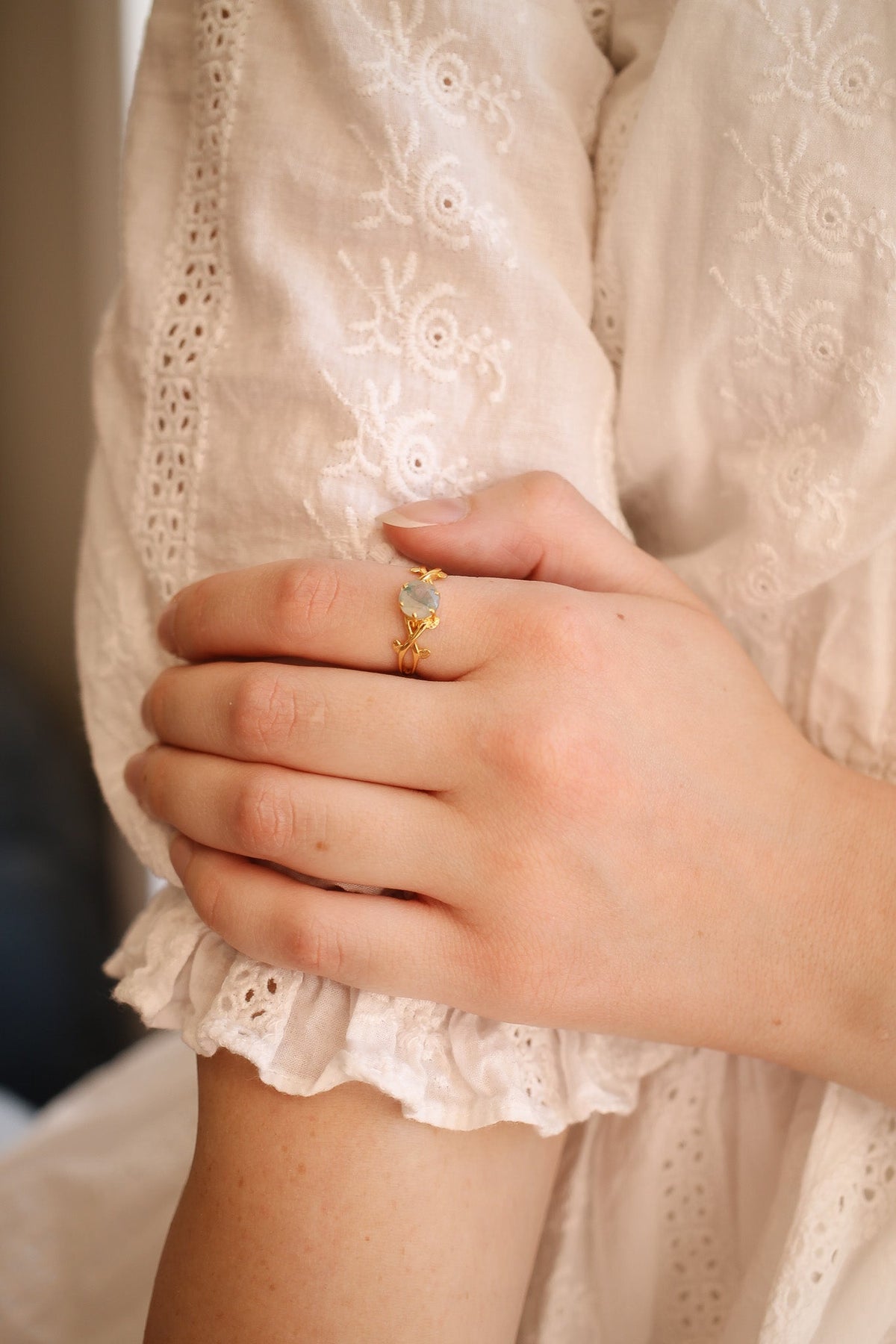 Willow Ring - Quarter Circle AK Boutique