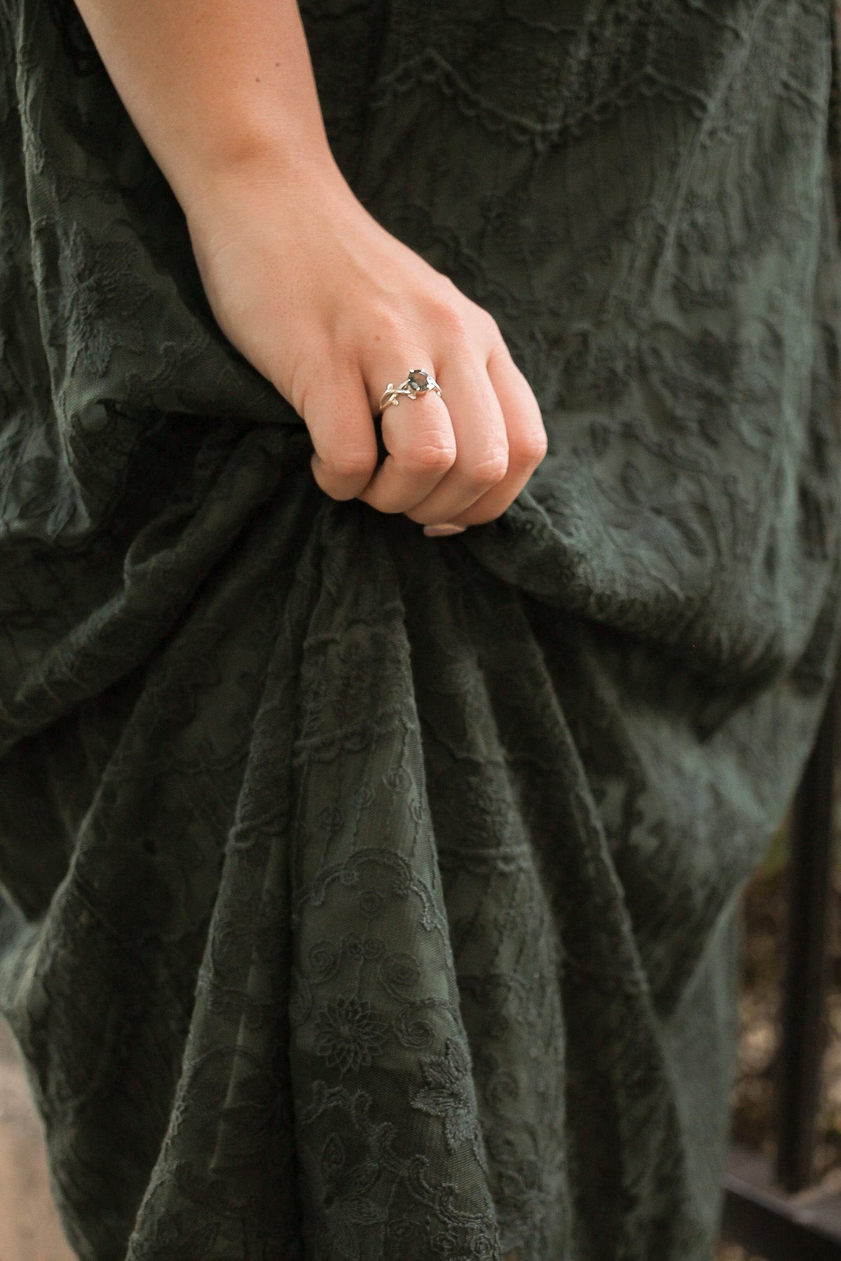 Willow Ring - Quarter Circle AK Boutique