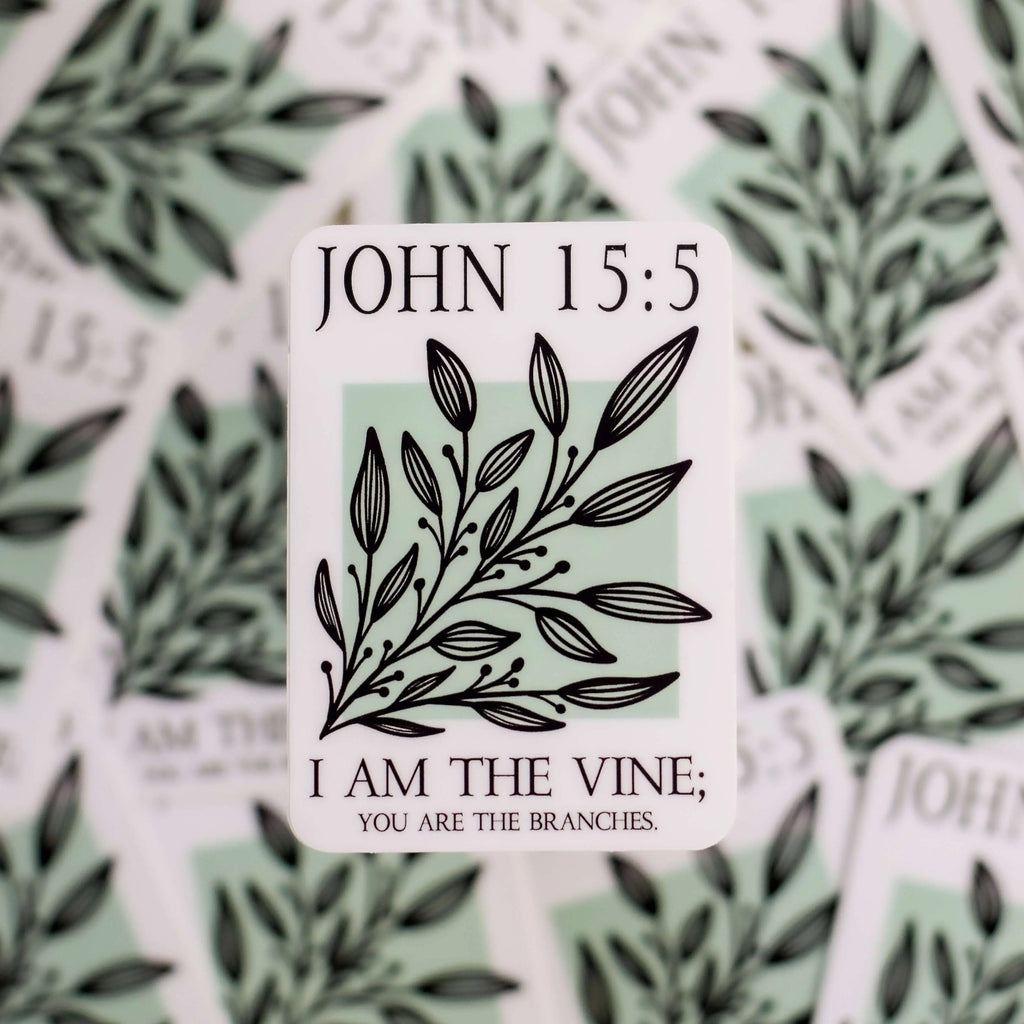 John 15:5 sticker