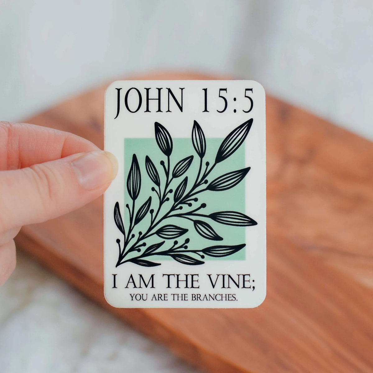 John 15:5 sticker
