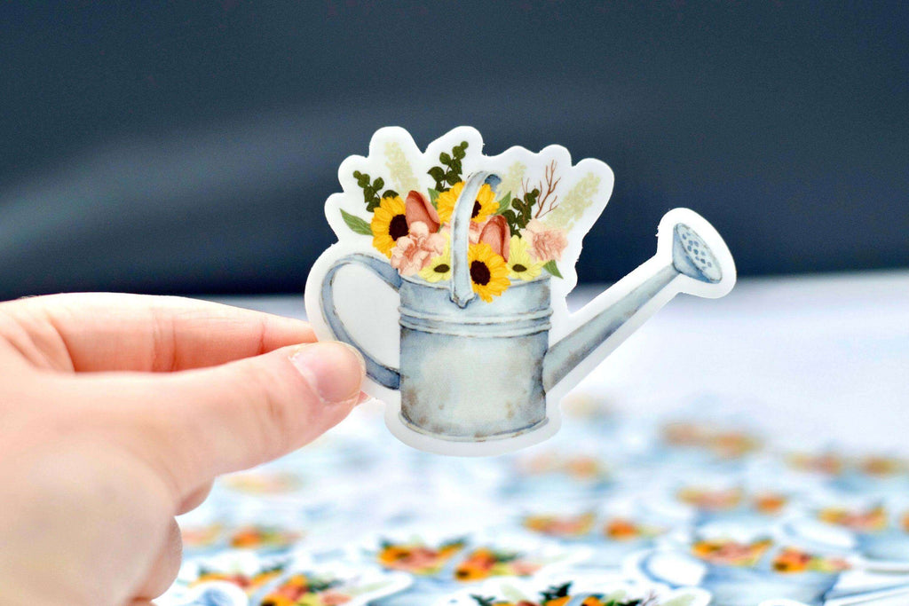 Vintage Watering Can Stickers
