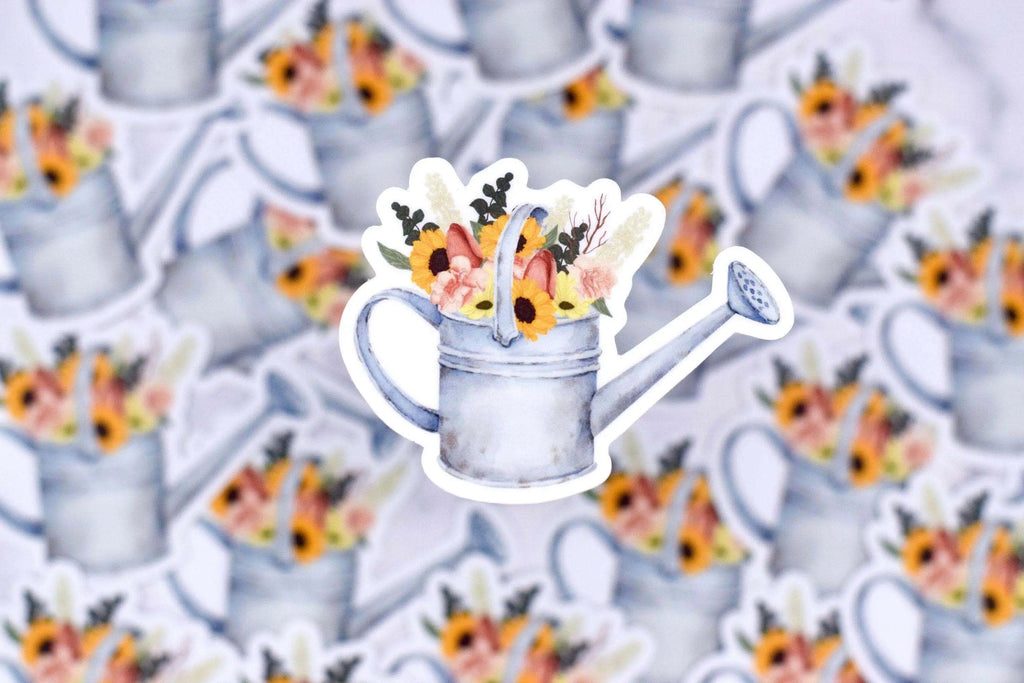 Vintage Watering Can Stickers