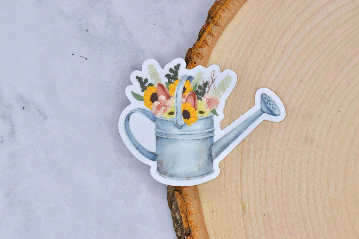 Vintage Watering Can Stickers