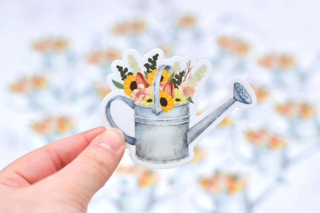Vintage Watering Can Stickers