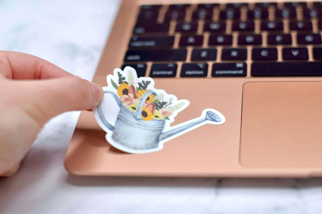 Vintage Watering Can Stickers
