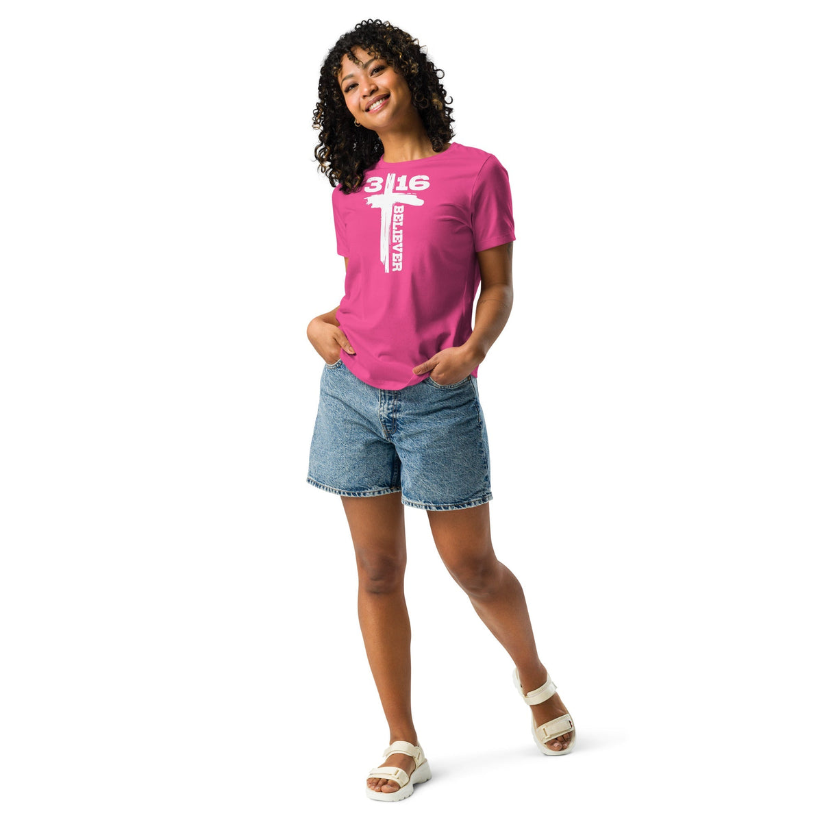 Women's Relaxed T-Shirt - Quarter Circle AK Boutique
