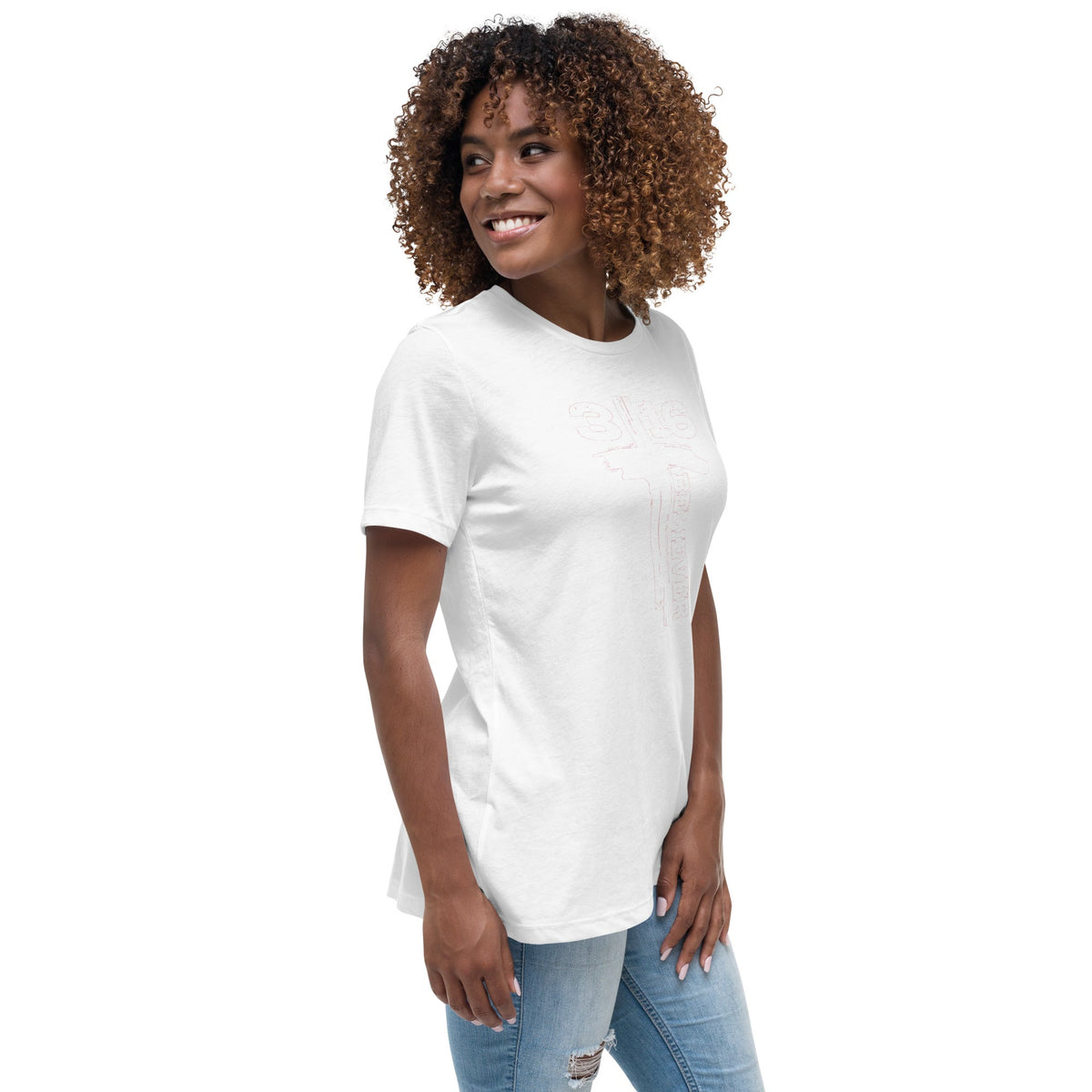 Women's Relaxed T-Shirt - Quarter Circle AK Boutique
