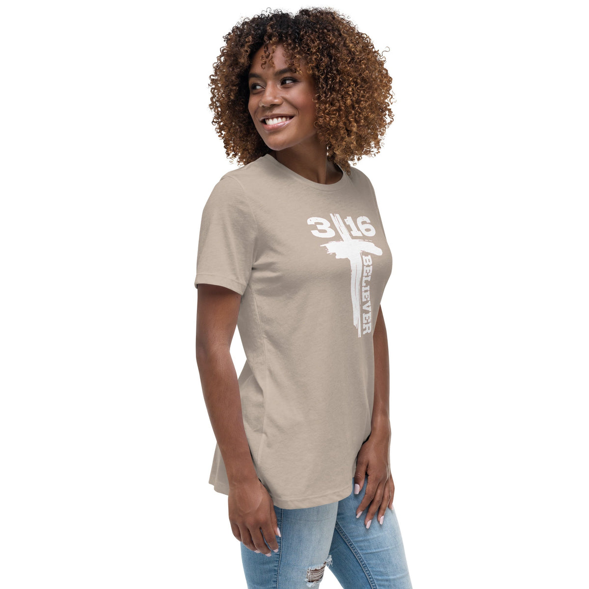 Women's Relaxed T-Shirt - Quarter Circle AK Boutique