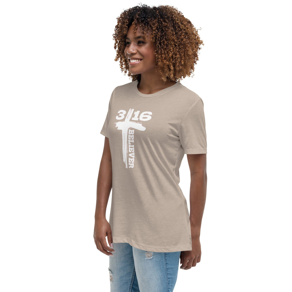 Women's Relaxed T-Shirt - Quarter Circle AK Boutique