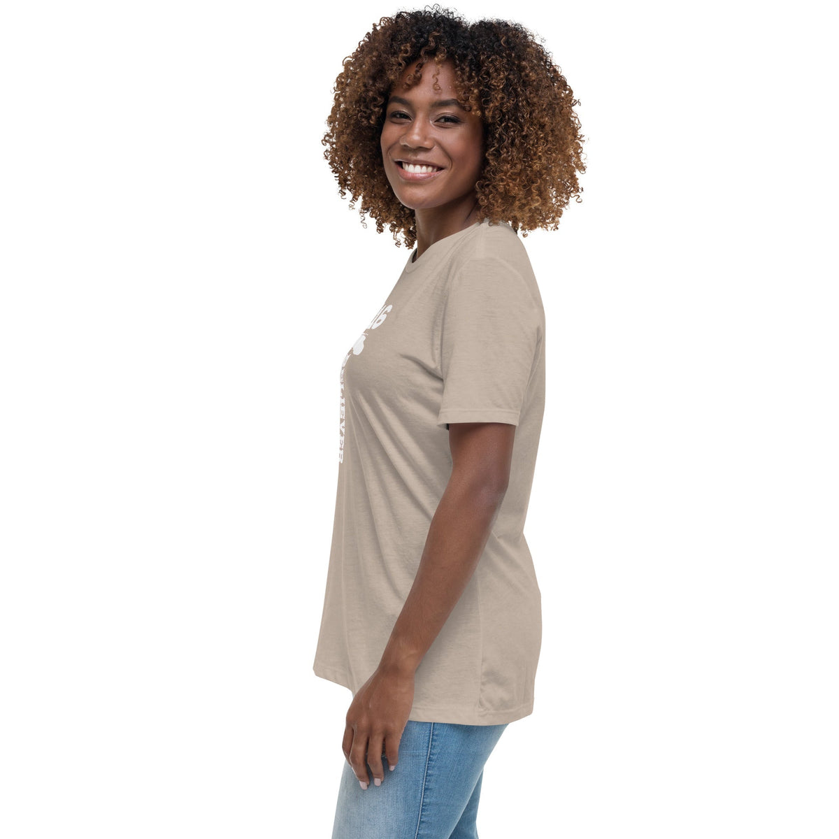 Women's Relaxed T-Shirt - Quarter Circle AK Boutique