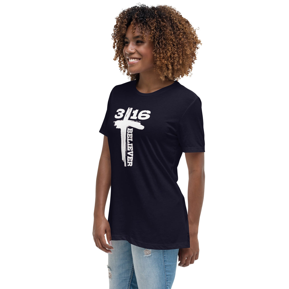Women's Relaxed T-Shirt - Quarter Circle AK Boutique