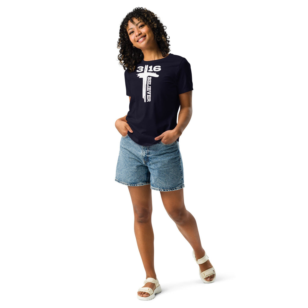 Women's Relaxed T-Shirt - Quarter Circle AK Boutique