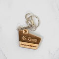 Wood Keychain | No Hate Trail - Sign
