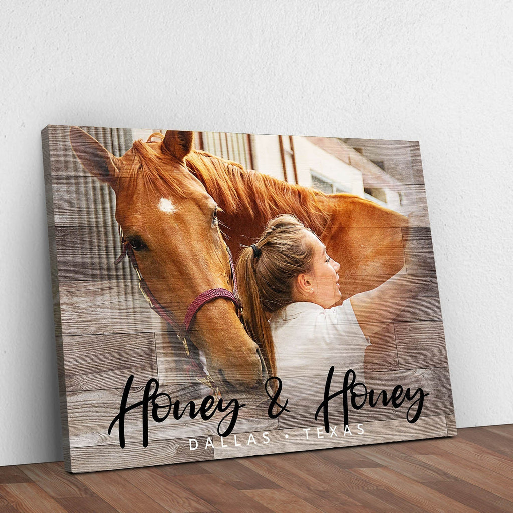 Wooden Animal Portrait Sign - Quarter Circle AK Boutique