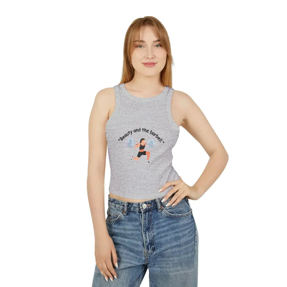 Fitness Tank Top, Women's Racer Tank Top, Workout Fitness Top