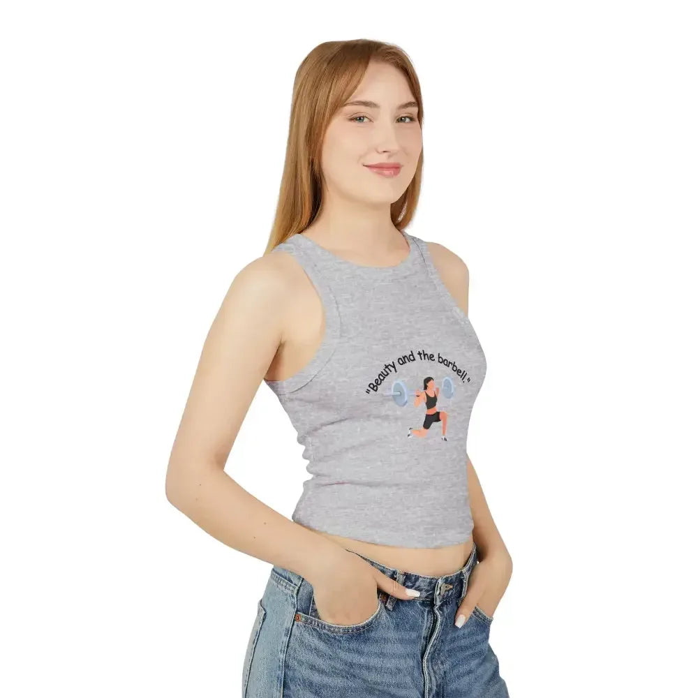 Fitness Tank Top, Women's Racer Tank Top, Workout Fitness Top