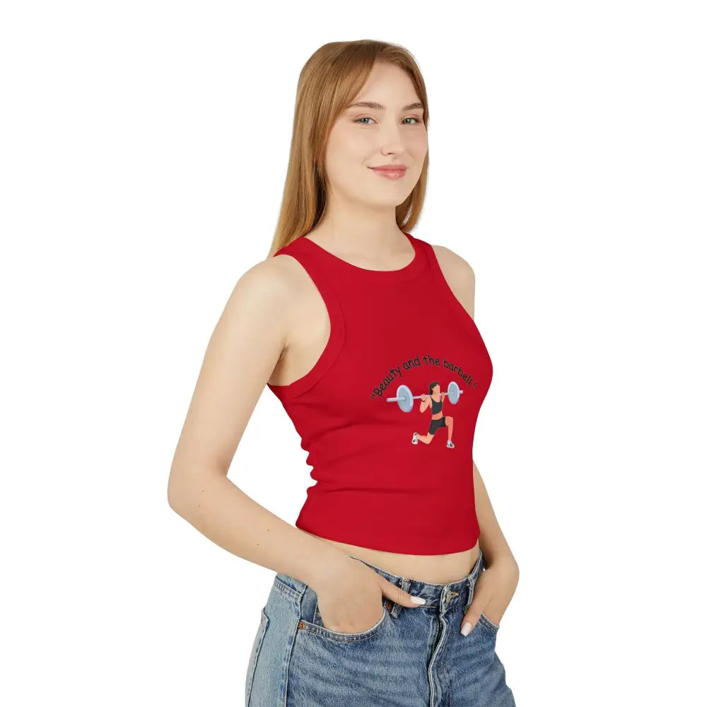 Fitness Tank Top, Women's Racer Tank Top, Workout Fitness Top