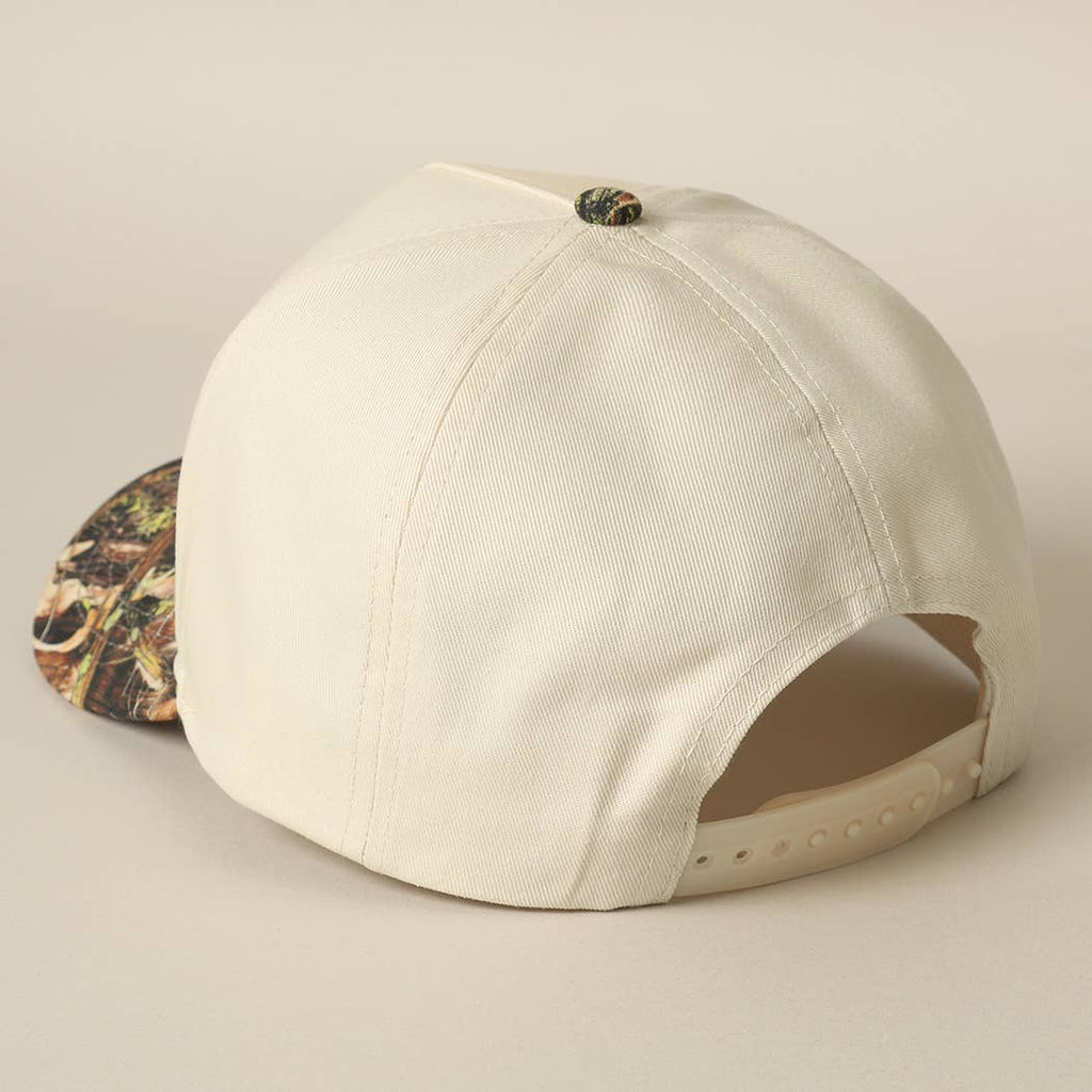 "You Look Like You Love Me" Embroidered Camo Trucker Hat — Cheeky Statement with Adjustable Snapback